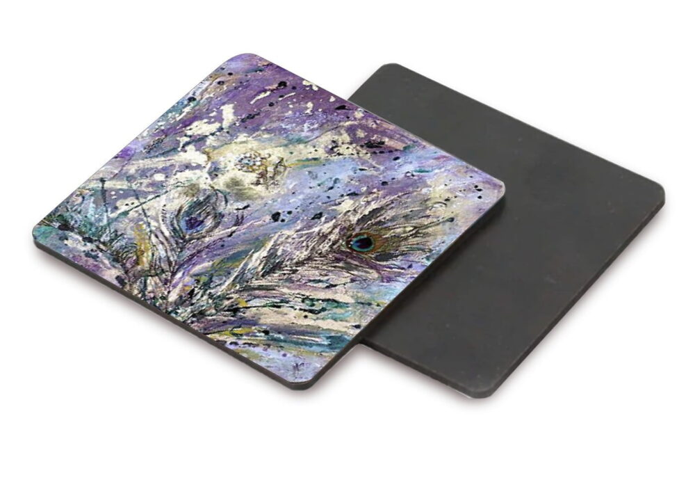 Front:back mock up Angel Moon coaster