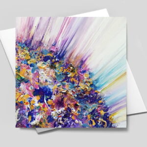 Bejewelled - Blank Greetings Card, with envelope