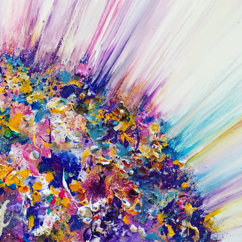 Bejewelled - Blank Greetings Card, with envelope