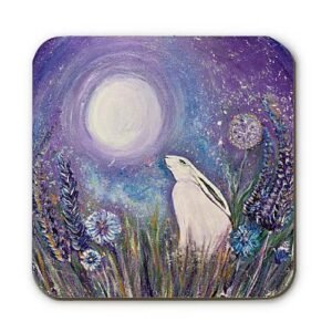 Dandelion Moon coaster