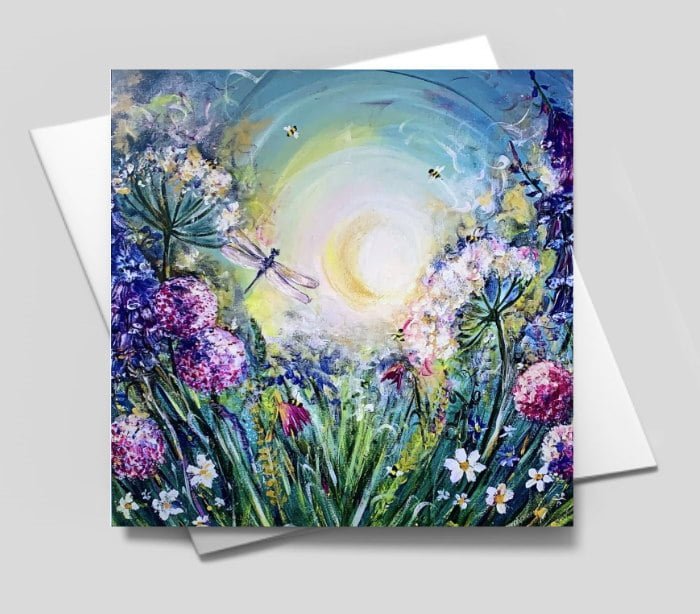 Enchanting Nature - Blank Greeting Card with envelope
