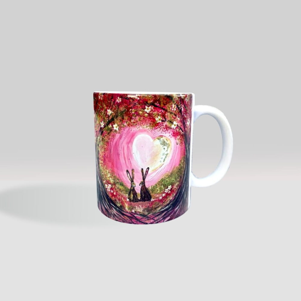 Entwined Hearts - Ceramic mug