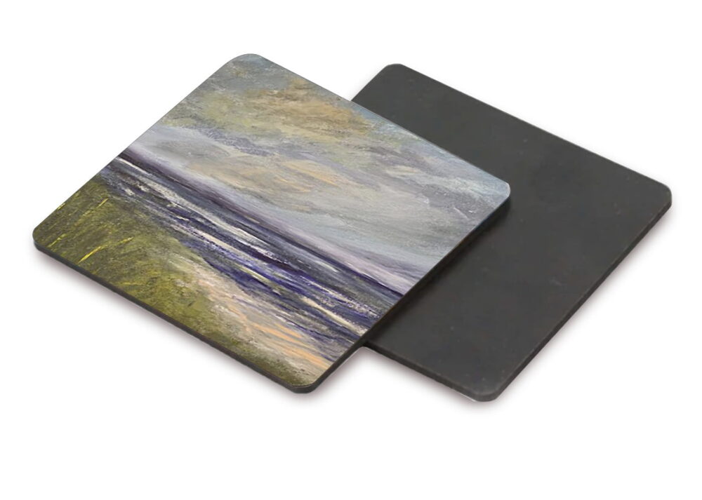 Front:back mock up Escape, Flamborough coaster