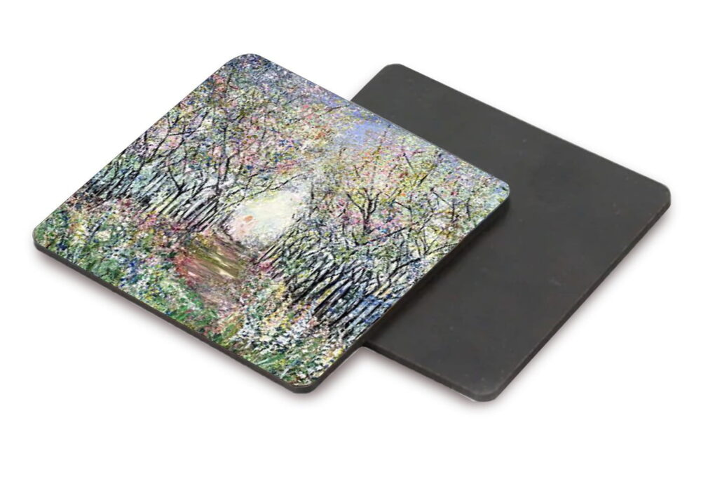 Front:back mock up Forest of Dreams coaster