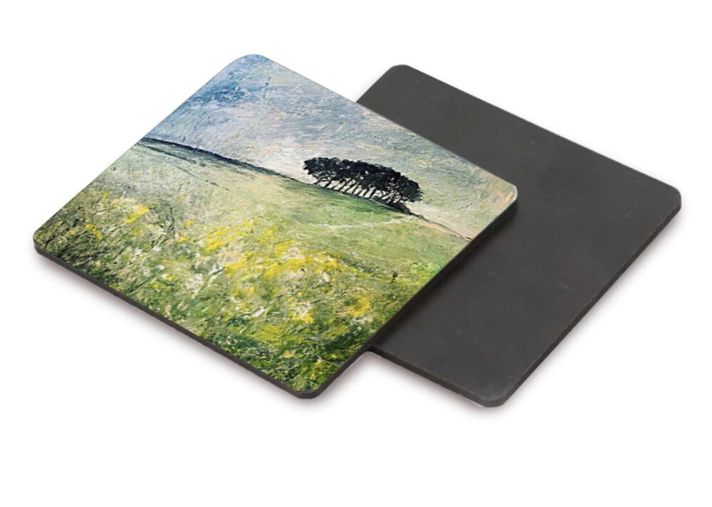 Front:back mock up Hope, Mount Airy coaster