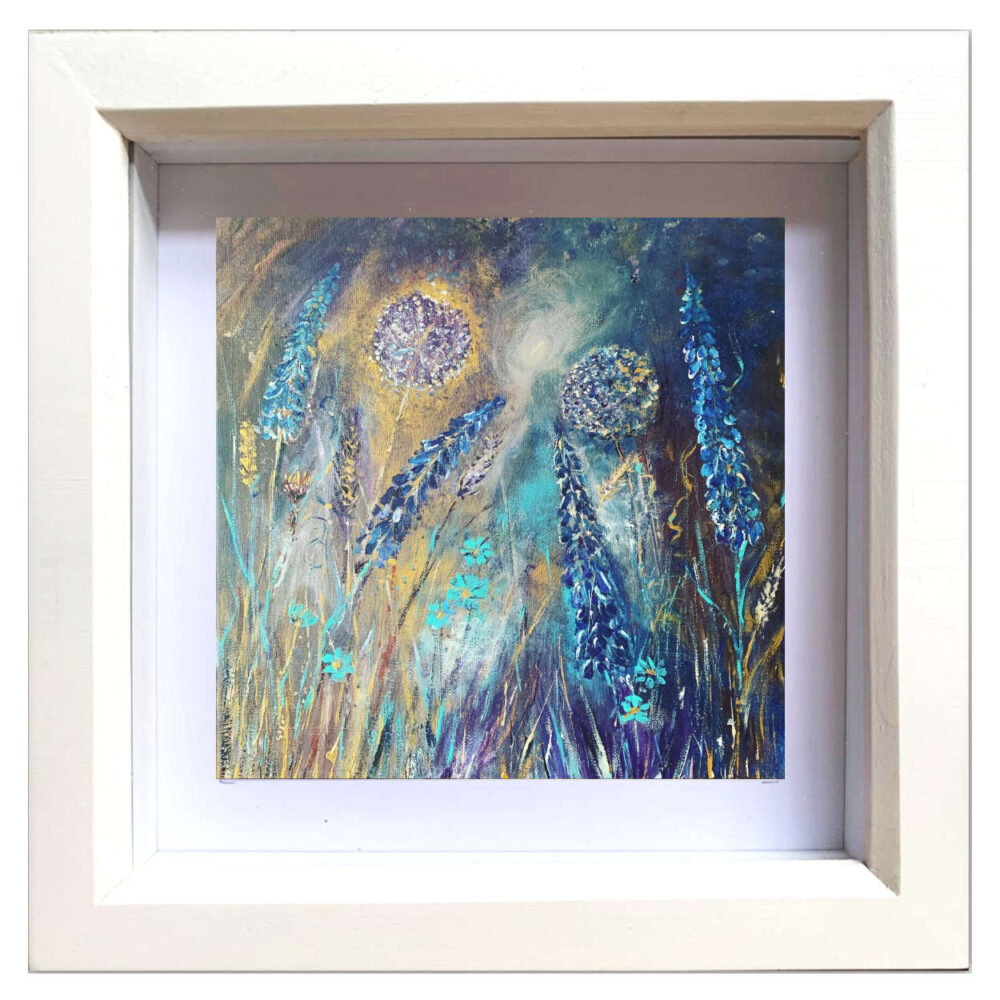 Midnight Meadow Framed Art Card