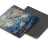 Front:back mock up Midnight Meadow coaster