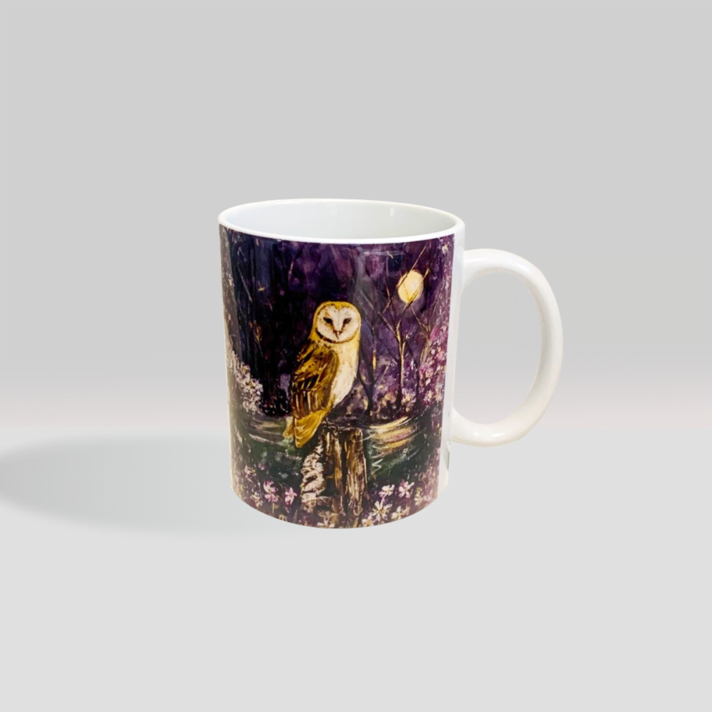 Midsummer Owl – Ceramic mug