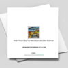 Robin Hoods Bay - Blank greetings card with envelope