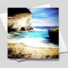 “Sea Caves, Flamborough”- Blank greetings card, with envelope