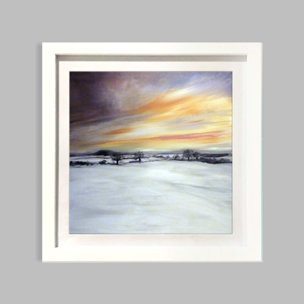 ramed Print Mock Up Shades of Winter