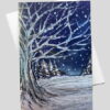 Snow Forest – Blank greetings card with envelope