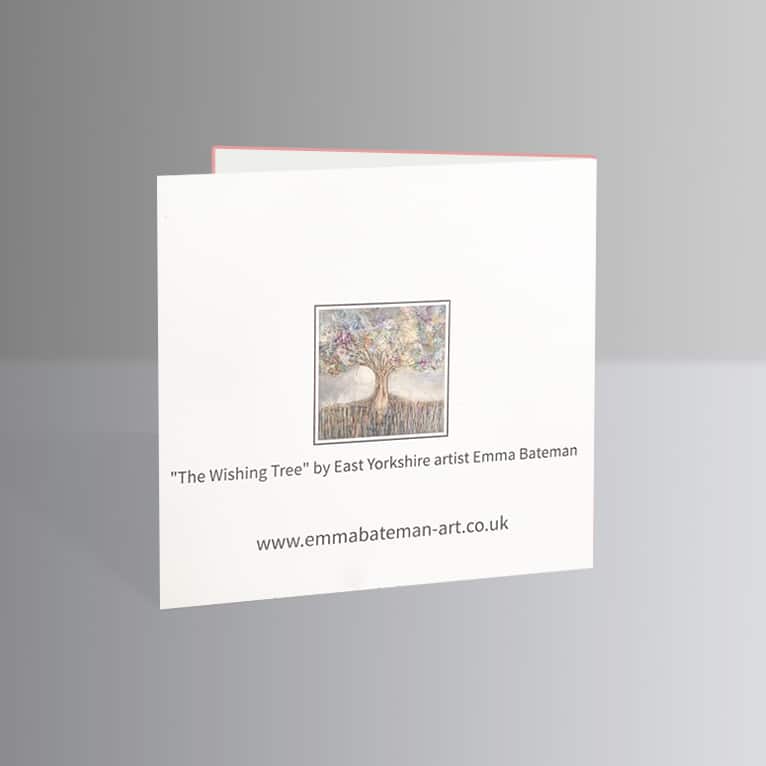 The Wishing Tree - Blank greetings card, with envelope