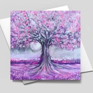 The Tree of Silent Dreams - Blank greetings card, with envelope