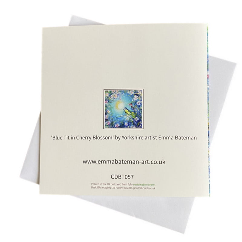 Blue Tit in Cherry Blossom