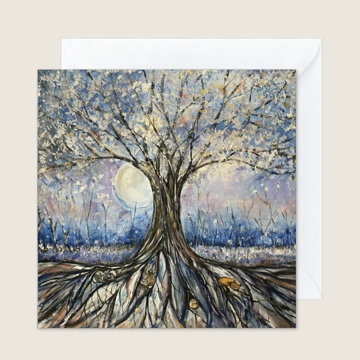 Winter Solstice Greetings Card
