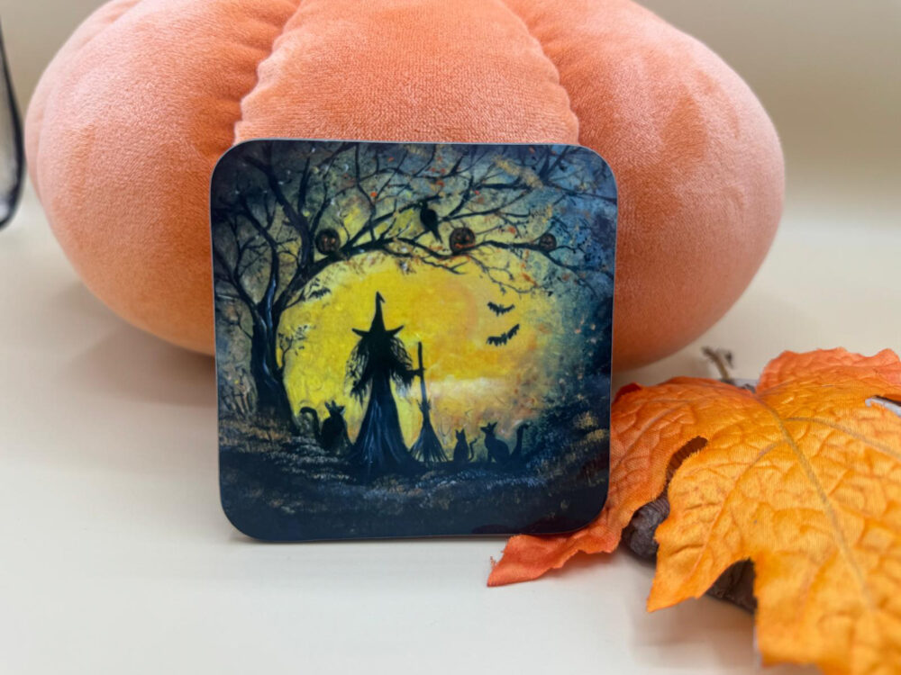 Witch Coaster set Up 2 Witch Coaster