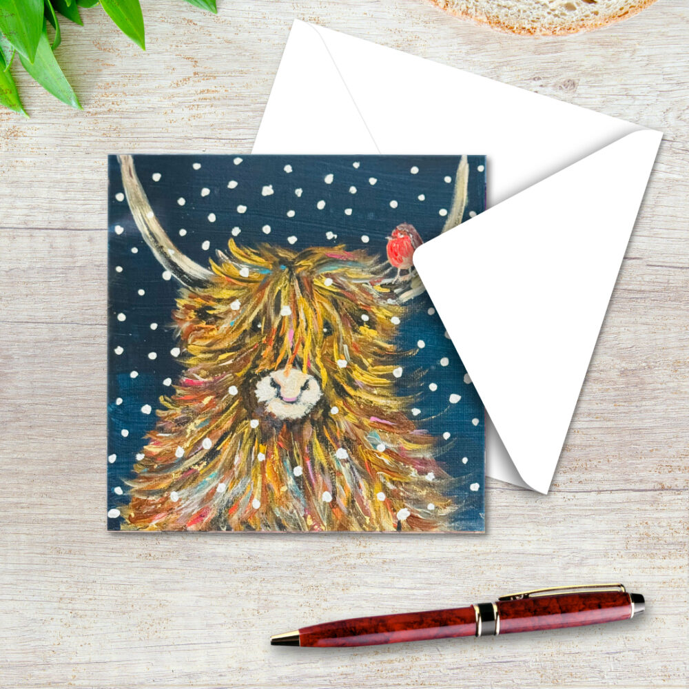 Hamish at Christmas Card