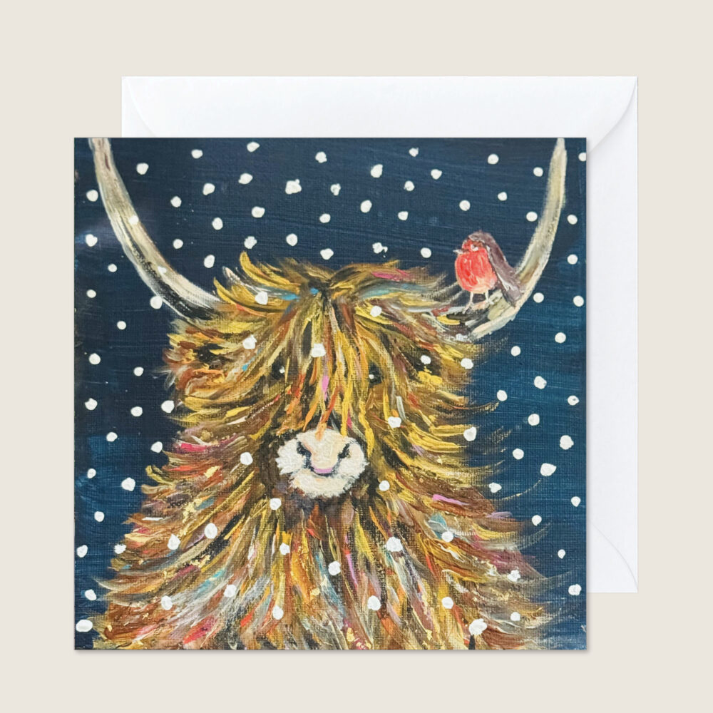 Hamish at Christmas Card