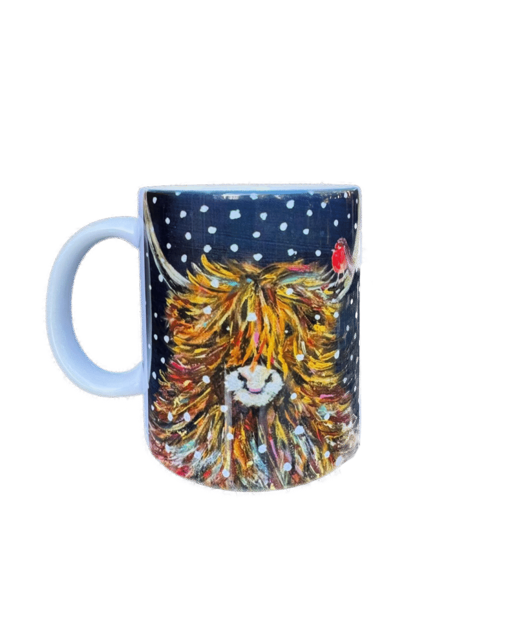 Hamish at Christmas Mug
