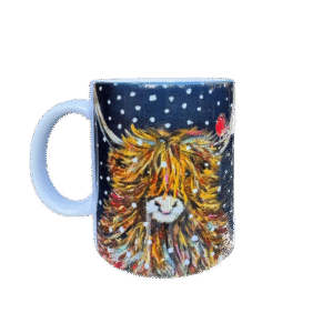 Hamish at Christmas Mug