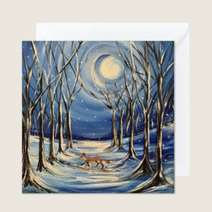 Snowy Night Stroll card Snowy Night Stroll