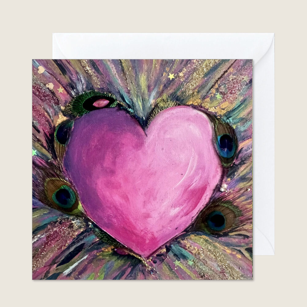 Sparkling Heart Card