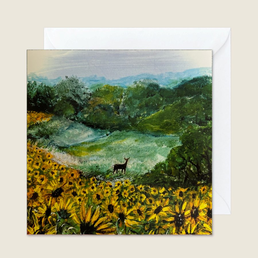 Sunflowers in Drewton Dale